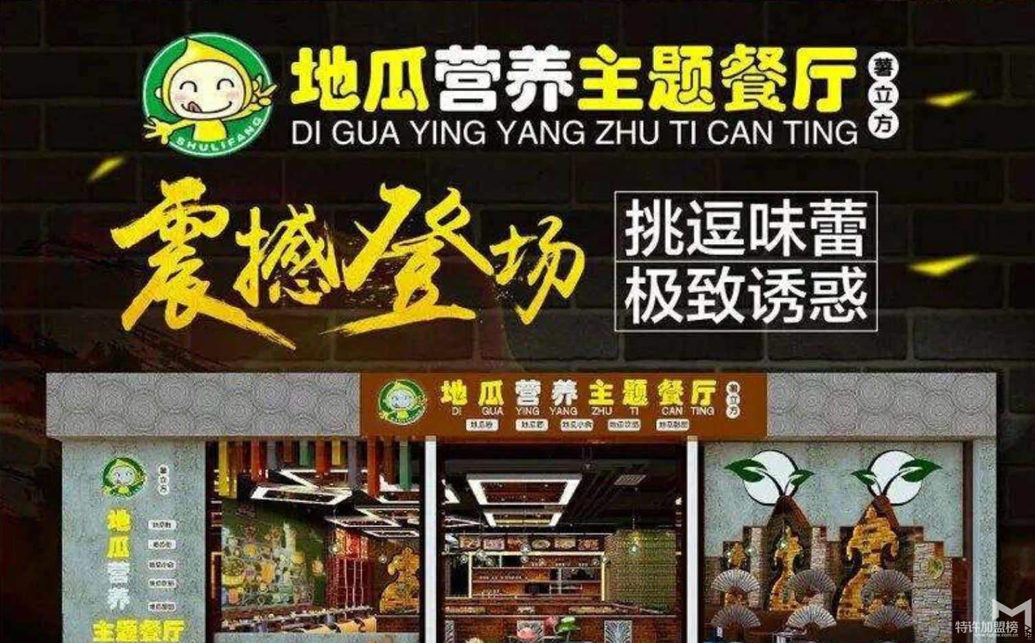 加盟特色餐饮项目地瓜营养主题餐厅刷新财富