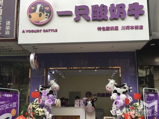 2019重庆一只酸奶牛加盟费是多少?开店加盟新公告