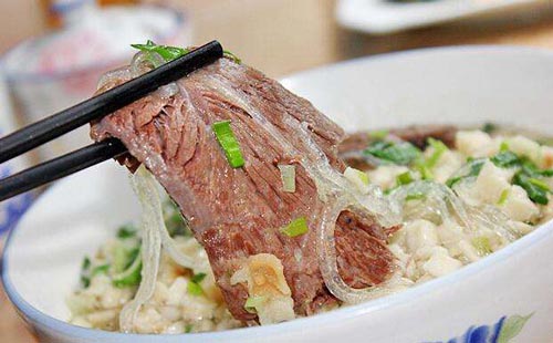 三顾香牛羊肉泡馍