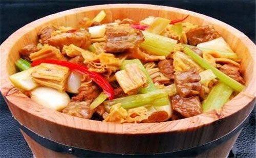 兴盛圆木桶饭加盟 优质快餐赚钱快