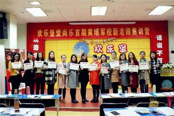 欢乐堡英语培训学校加盟电话