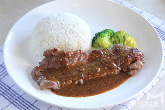 福康堡牛扒饭加盟费多少
