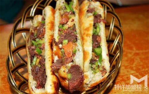 小成本创业项目—驴肉火烧开店加盟上特许加盟网